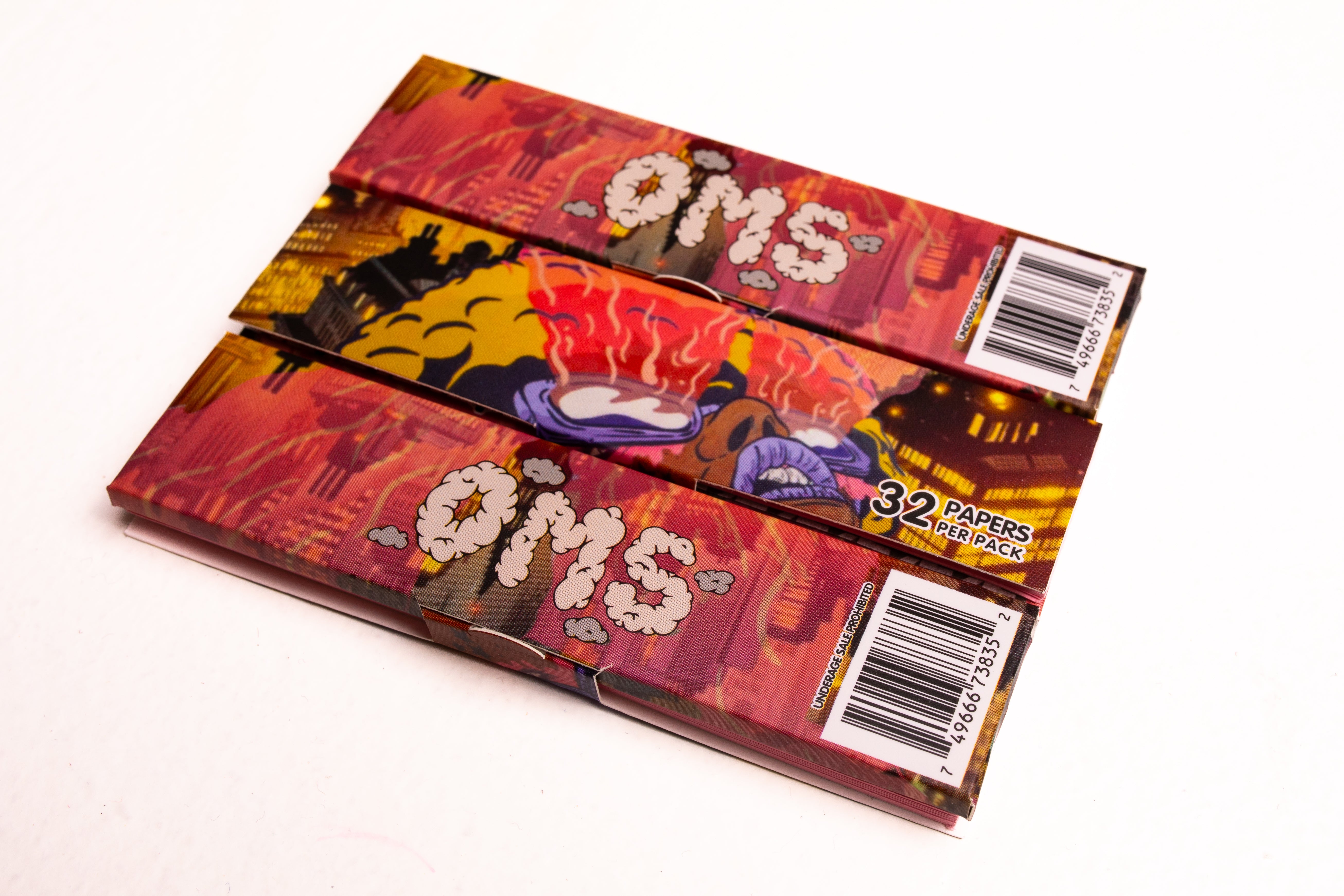 OMS x AiseLife ‘GOTHAM CITY’ King Size Rolling Papers with filters (5 pack)
